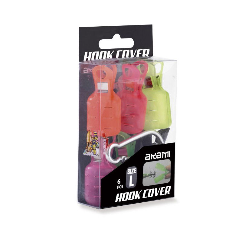 AKAMI HOOK COVER è un astuccio di protezione per le corone delle totanare da eging, essenziale per gli amanti di questa tecnica di pesca. Realizzato con materiali di alta qualità, garantisce una protezione affidabile evitando danni o usure durante il trasporto o la conservazione. Dotato di apertura rapida con moschettone, assicura un accesso immediato alle corone delle totanare senza intoppi. È ideale per il trasporto di jibidevoni, consentendo di organizzare gli attrezzi in modo sicuro ed efficiente. Con AKAMI HOOK COVER, potrai praticare l'eging con tranquillità, sapendo di avere attrezzature sempre ben protette e facilmente accessibili.