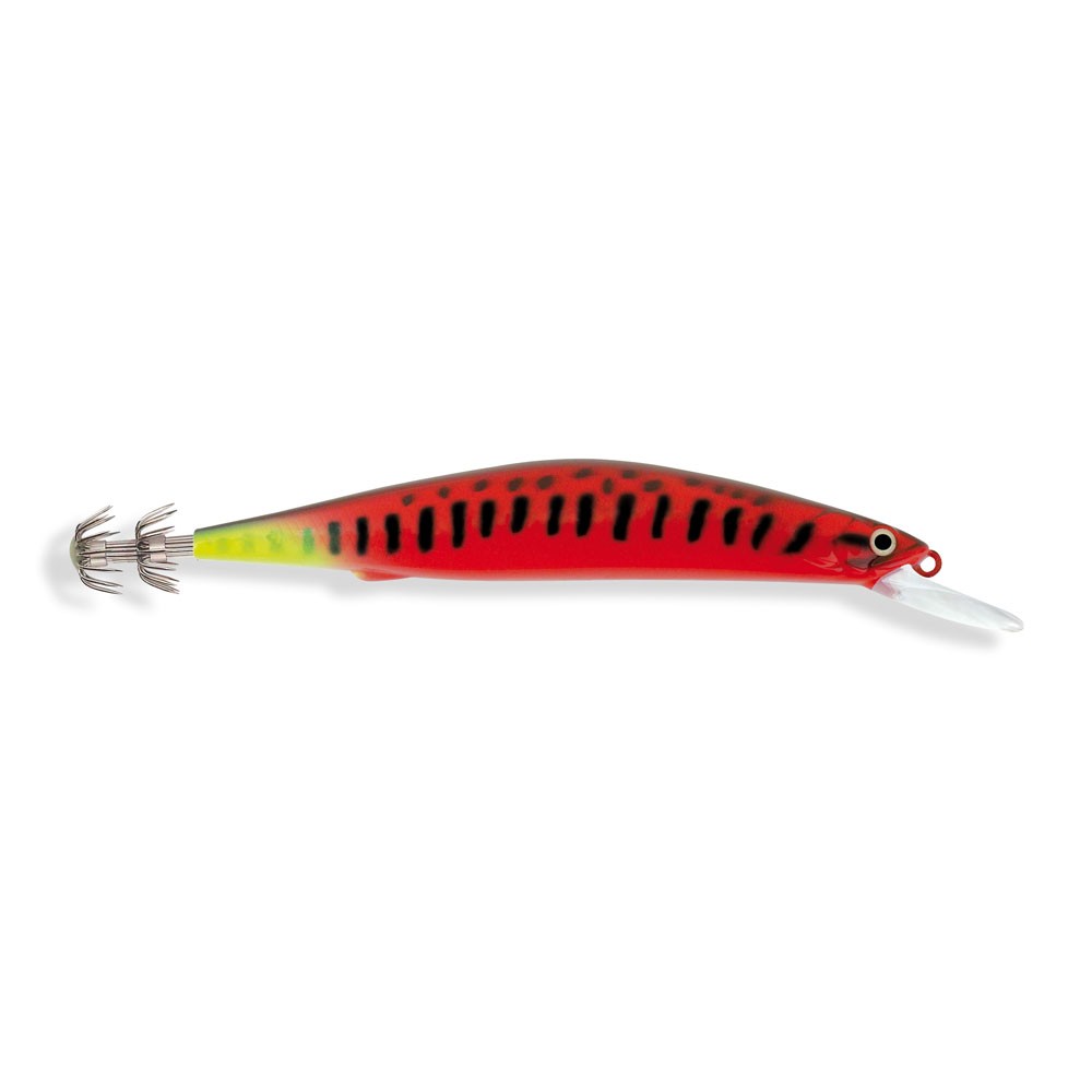 L’AKAMI HUMP DIVER è l’esca da traina ideale per calamari, totani e seppie. Con una paletta tip innovativa per maggiore stabilità e profondità ottimale, questo minnow mantiene la posizione ideale per attirare i cefalopodi. Dotato di una doppia corona di alta qualità e disponibile in sei colori attraenti, offre versatilità e miglioramento delle probabilità di successo. Perfetto per pescatori esperti e principianti, è un alleato indispensabile per ogni battuta di pesca.