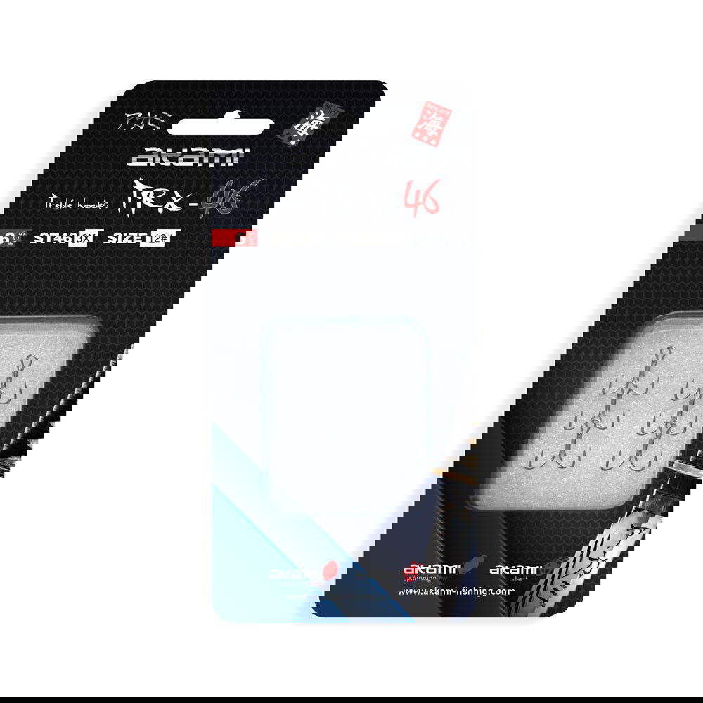 AKAMI TREBLE HOOK TRX-46