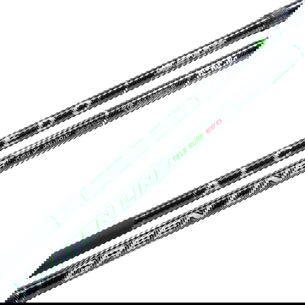 La canna da surfcasting Green Line Tele Surf offre prestazioni eccellenti grazie al suo fusto in carbonio ad alto modulo e alla sua costruzione accurata. Gli anelli legati a doppio ponte garantiscono precisione nei lanci, mentre il porta-mulinello a vite assicura stabilità. La cima è progettata per migliorare la visibilità durante le sessioni notturne ed è priva di scorrevoli. Disponibile in diverse potenze di lancio, si adatta facilmente a varie condizioni di pesca. In breve, è una scelta eccellente per gli amanti del surfcasting che cercano prestazioni superiori.