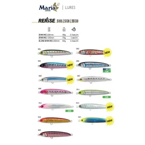 esca artificiale per tonno rerise maria japan da 40 grammi
