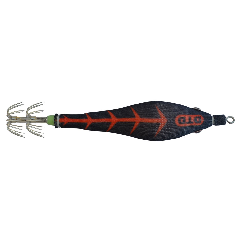 DTD Black Diablo squid con corpo extra morbido e luminoso, ancorette robuste e colorazioni attrattivi.
Red glow
Extra soft body
Durable cloth
Strong inox hooks