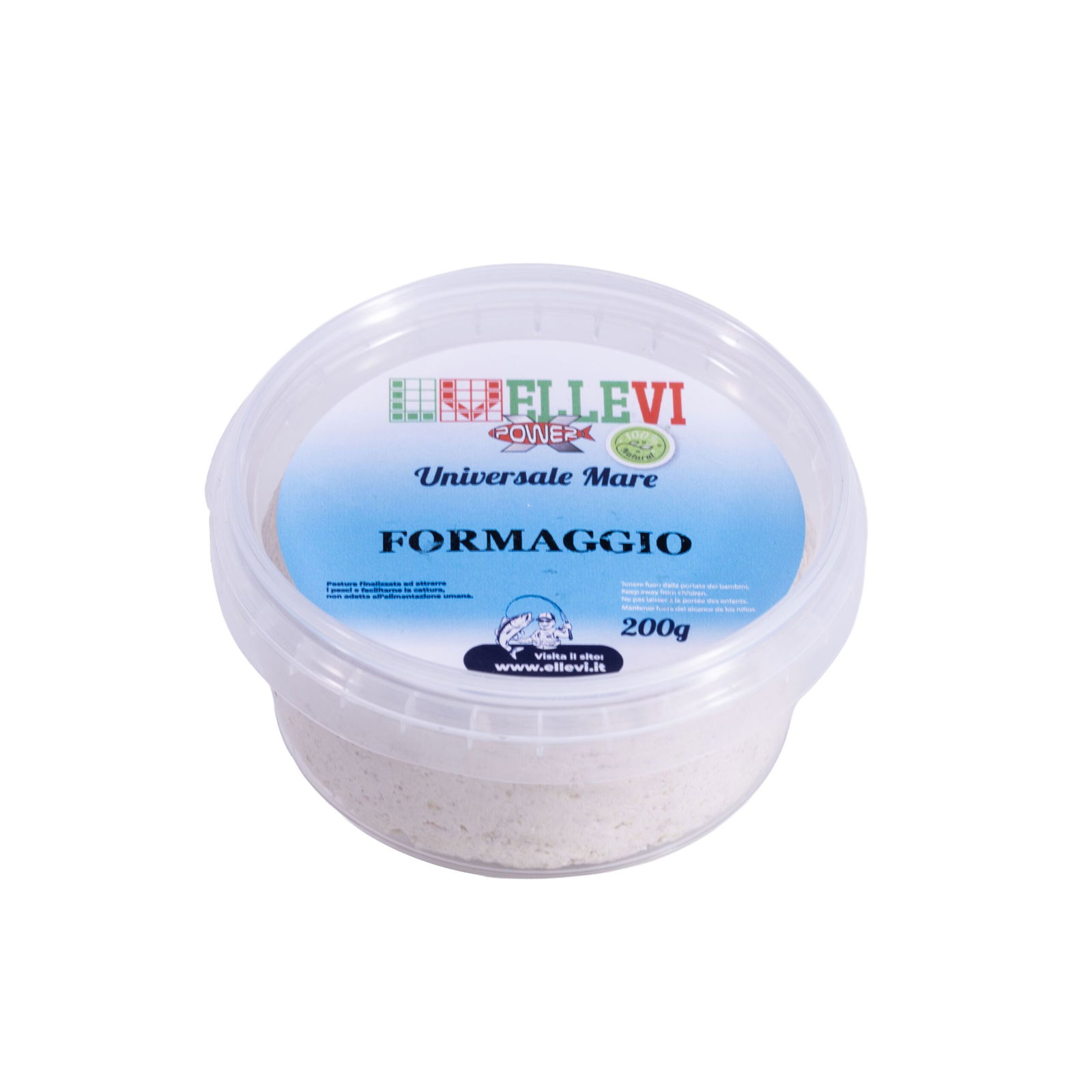 L'esca che sfida le onde: la Pasta Pronta ELLEVI al Formaggio è l'ingrediente segreto per Pesca al colpo, Bolognese, Gallegiante, pesca al colpo,passata,agonismo, feeder, fondo, ledgering. Progettata per resistere tenacemente all'amo anche nei lanci più potenti , la sua morbidezza consente un innesco rapido e preciso. Il suo aroma di formaggio, irresistibile per una vasta gamma di pesci marini, la rende un'esca universale, pronta all'uso e conservabile comodamente nel suo pratico vasetto richiudibile da 200g.