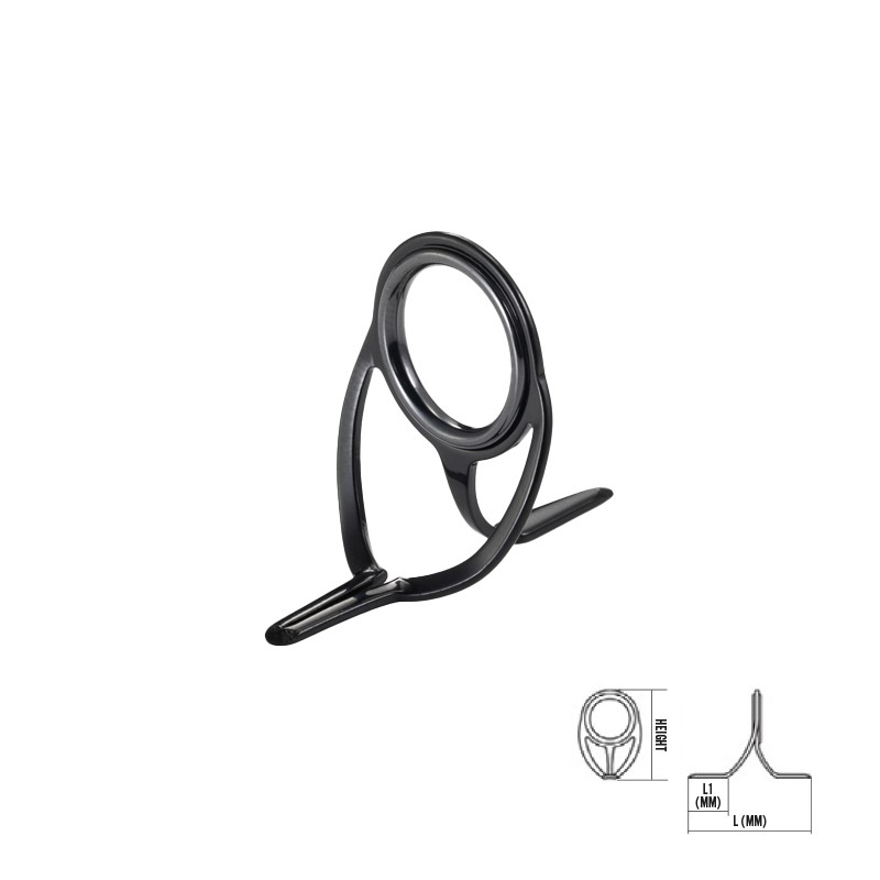 Guida doppio ponte con struttura 304 Stainless Steel con pietra black .