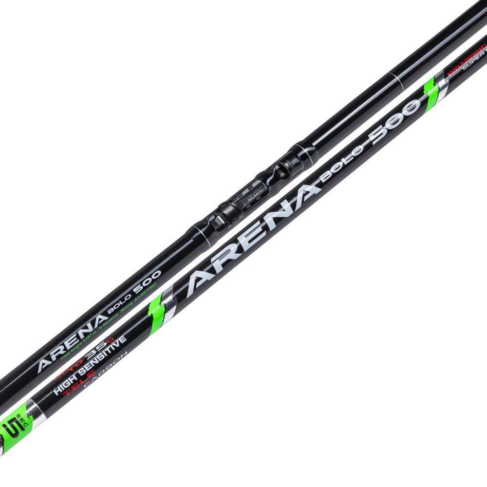 Bolognese in carbonio di media potenza perfetta sia alla pesca in mare che in acqua dolce. Montata con anelli in ossido di alluminio e componenti di buona qualità per un grande rapporto qualità prezzo. Canna di grande resistenza, adoperabile anche con pesci di buone dimensioni e lenze spesse.