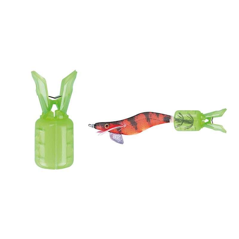 Hook Cover: il salva corona con pinza per proteggere gli ami a spugnetta degli squid durante la pesca. Versatile, leggero e facile da usare, offre una protezione affidabile da danni e intrecci. Un alleato indispensabile per una pesca gratificante e senza inconvenienti.