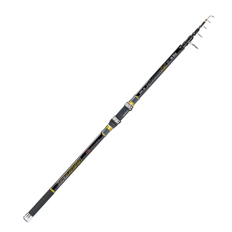 Performance Surf la canna leggere e maneggevole, progettata per il surfcasting ed il beach ledgering. Canna da pesca telescopica che consente di pescare anche dove il mare risulta essere più calmo. La sua struttura in carbonio intrecciato e gli anelli legati SiC garantiscono una elevata efficacia. Performance Surf è la canna da beach ledgering ideale per chi si avvicina a questa tecnica di pesca.Fusto in Braided CarbonAnelli doppio ponte