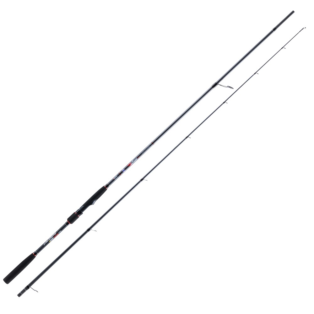 Meteora STR è la serie di canne dall'ottimo rapporto qualità-prezzo, dedicate allo spinning medio e pesante in mare e nelle acque interne. Queste canne sono progettate per raggiungere grandi distanze e gestire qualsiasi artificiale, grazie all'azione medium fast molto reattiva. Sono rifinite con impugnature VSS in EVA ad alta densità e anelli anti-groviglio, adatti all'uso dei trecciati.
Blank in carbonio 24T: leggero e reattivo.
Azione veloce del blank: offre grande versatilità.
Anelli anti-groviglio: per un utilizzo senza inconvenienti.
Impugnature in EVA ad alta densità: per un comfort e una presa ottimali.