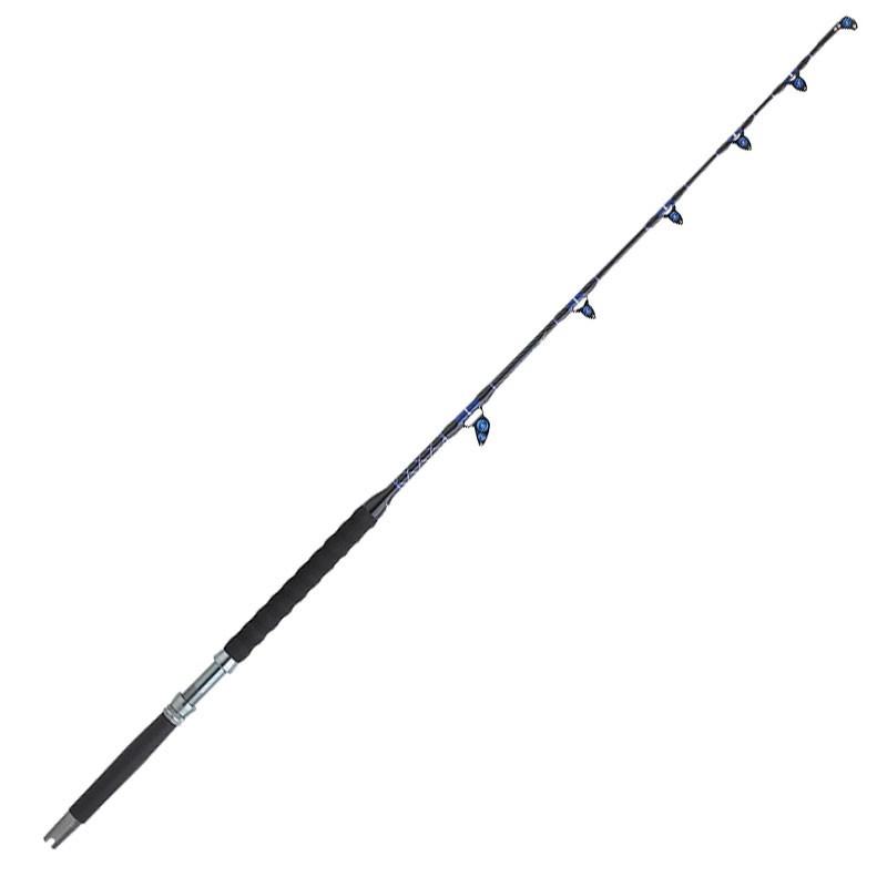 Canna da trolling indicata per il big game fishing. La componentistica di qualità di questa canna da pesca ne esalta l’estrema potenza. Altruria è realizzata con un fusto in carbonio Extreme, anelli roller in acciaio inox e placca porta mulinello in alluminio.Ottima sia per la pesca a Drifting al tonno che per la Traina d’Altura.Fusto in Carbon Extreme Anelli a carrucola in Acciaio InoxPlacca porta mulinello in Lega di AlluminioImpugnatura in Gomma